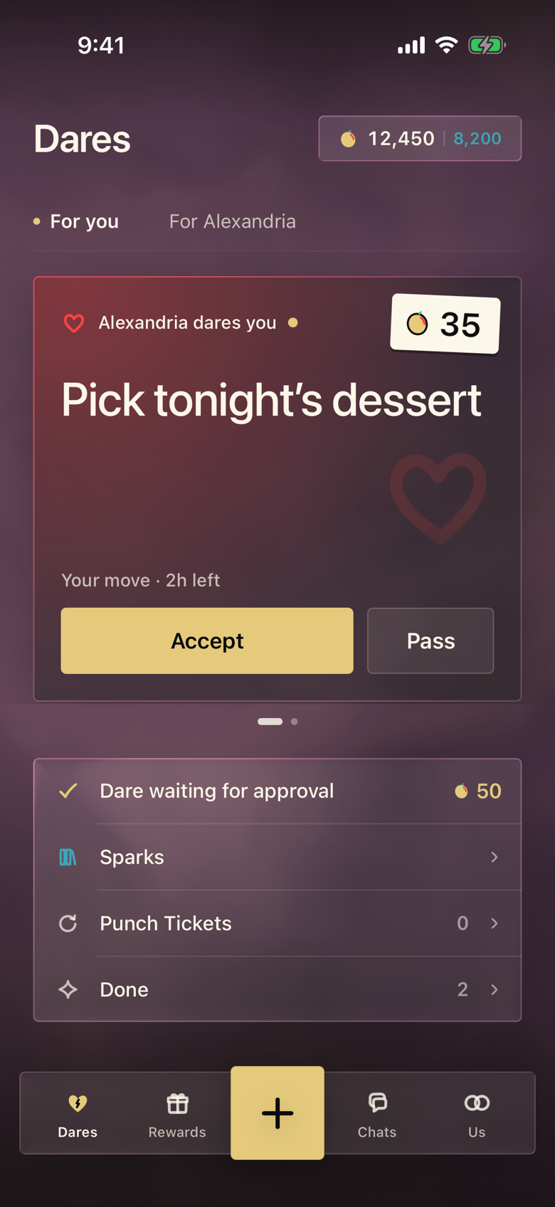 Toucan on iPhone: a dare to pick tonight’s dessert, worth 35 mangos